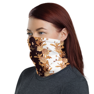 Gold Baroque Neck Gaiter by Design Express