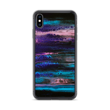 iPhone XS Max Purple Blue Abstract iPhone Case by Design Express