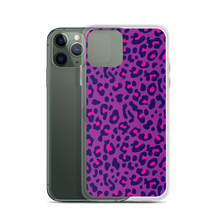 Purple Leopard Print iPhone Case by Design Express