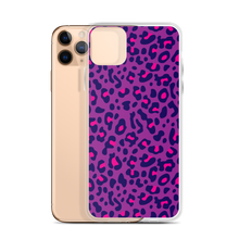 Purple Leopard Print iPhone Case by Design Express