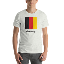 Ash / S Germany "Block" Unisex T-Shirt by Design Express