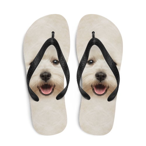 West Highland White Terrier Dog Flip-Flops by Design Express