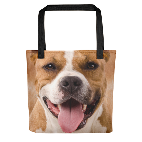 Default Title Pit Bull Dog Tote Bag Totes by Design Express