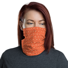 Default Title Orange Diamond Neck Gaiter Masks by Design Express