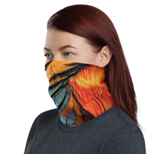 Golden Pheasant Feathers Neck Gaiter Masks by Design Express