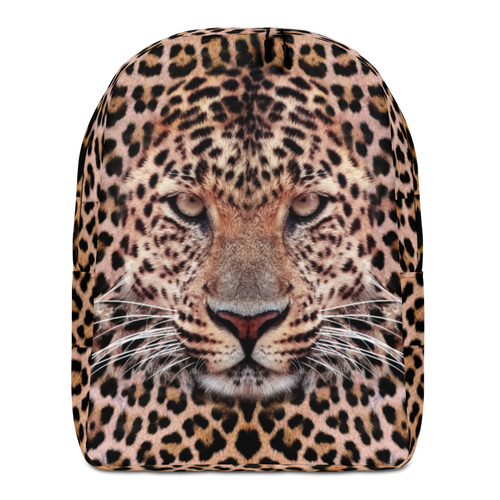 Default Title Leopard Face Minimalist Backpack by Design Express