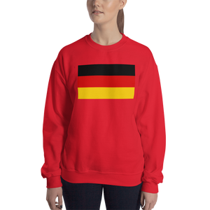 Red / S Germany Flag Sweatshirt by Design Express