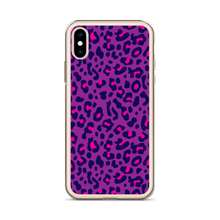 Purple Leopard Print iPhone Case by Design Express