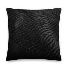 22×22 Black Sands Square Premium Pillow by Design Express