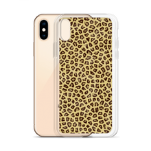 Yellow Leopard Print iPhone Case by Design Express