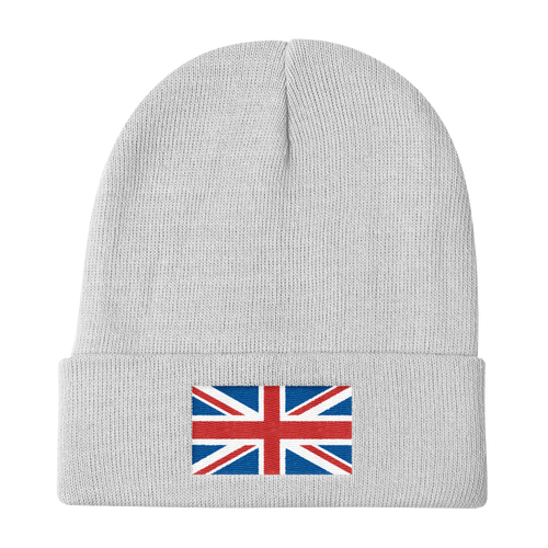 White United Kingdom Flag 