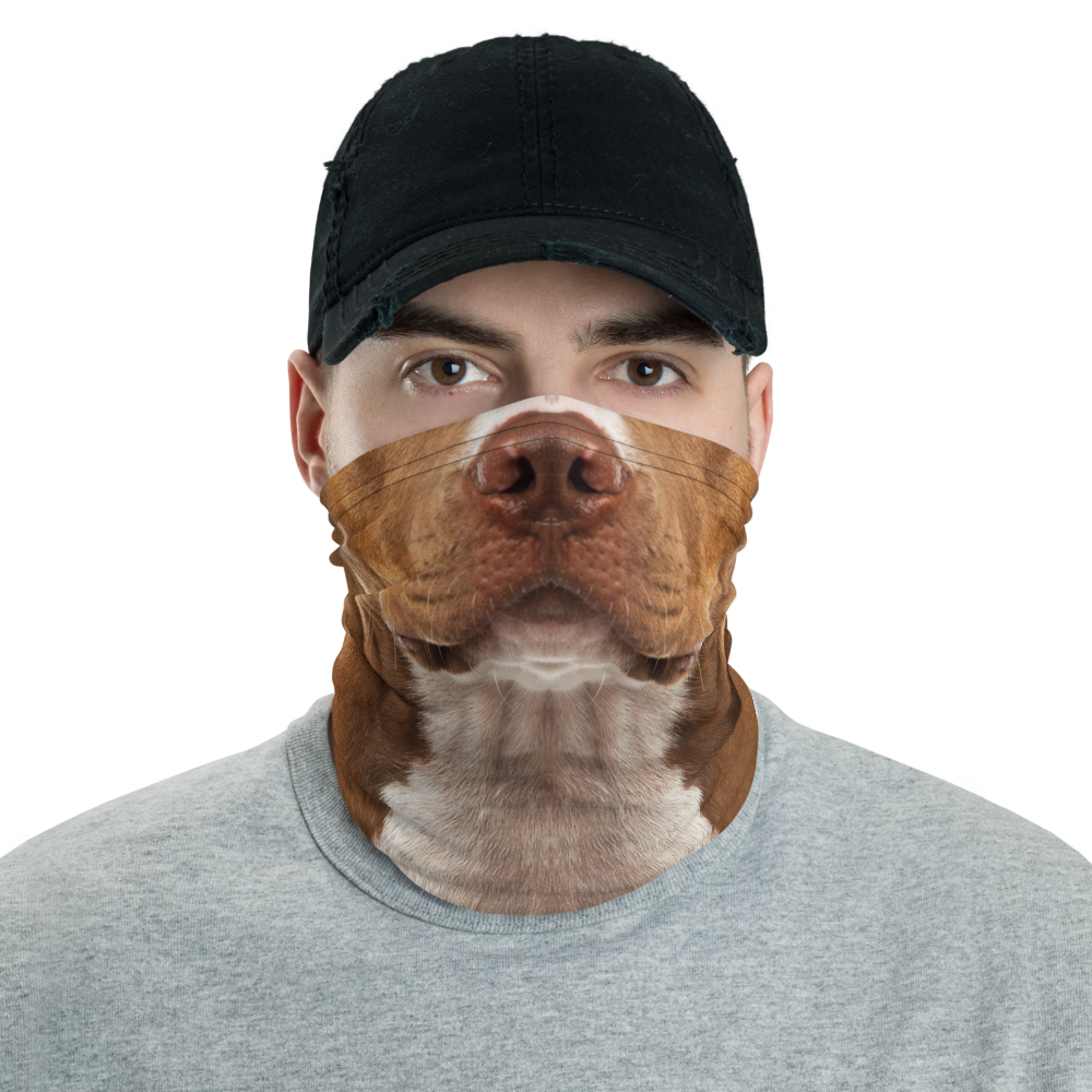 Default Title Staffordshire Bull Terrier Dog Neck Gaiter Masks by Design Express