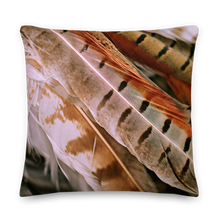 22×22 Pheasant Feathers Premium Pillow by Design Express