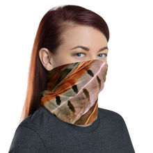 Pheasant Feathers Neck Gaiter Masks by Design Express