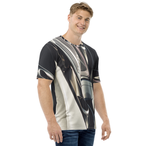 Grey Automotive Men's T-shirt by Design Express