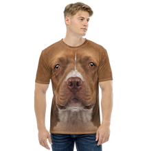 XS Staffordshire Bull Terrier Dog Men's T-shirt by Design Express