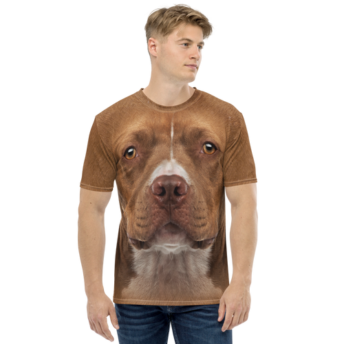 XS Staffordshire Bull Terrier Dog Men's T-shirt by Design Express