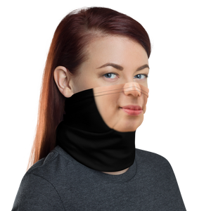 Smiling Woman Neck Gaiter Masks by Design Express