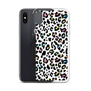 Color Leopard Print iPhone Case by Design Express