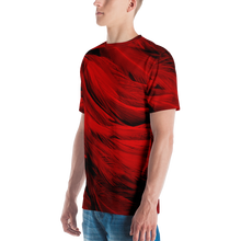 Red Feathers Men's T-shirt by Design Express