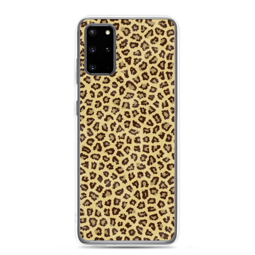 Samsung Galaxy S20 Plus Yellow Leopard Print Samsung Case by Design Express