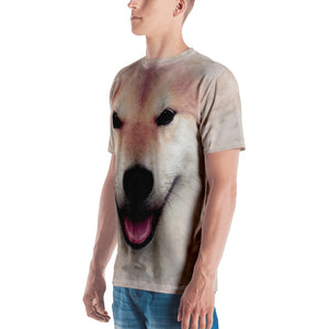 Shiba inu Dog "All Over Animal" Men's T-shirt All Over T-Shirts by Design Express