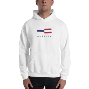 M America Tower Pattern Hoodie by Design Express