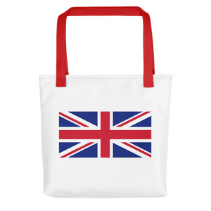 Red United Kingdom Flag "Solo" Tote bag Totes by Design Express