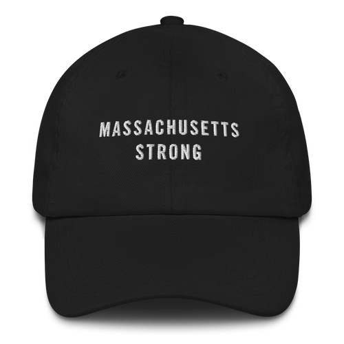 Default Title Massachusetts Strong Baseball Cap Baseball Caps by Design Express