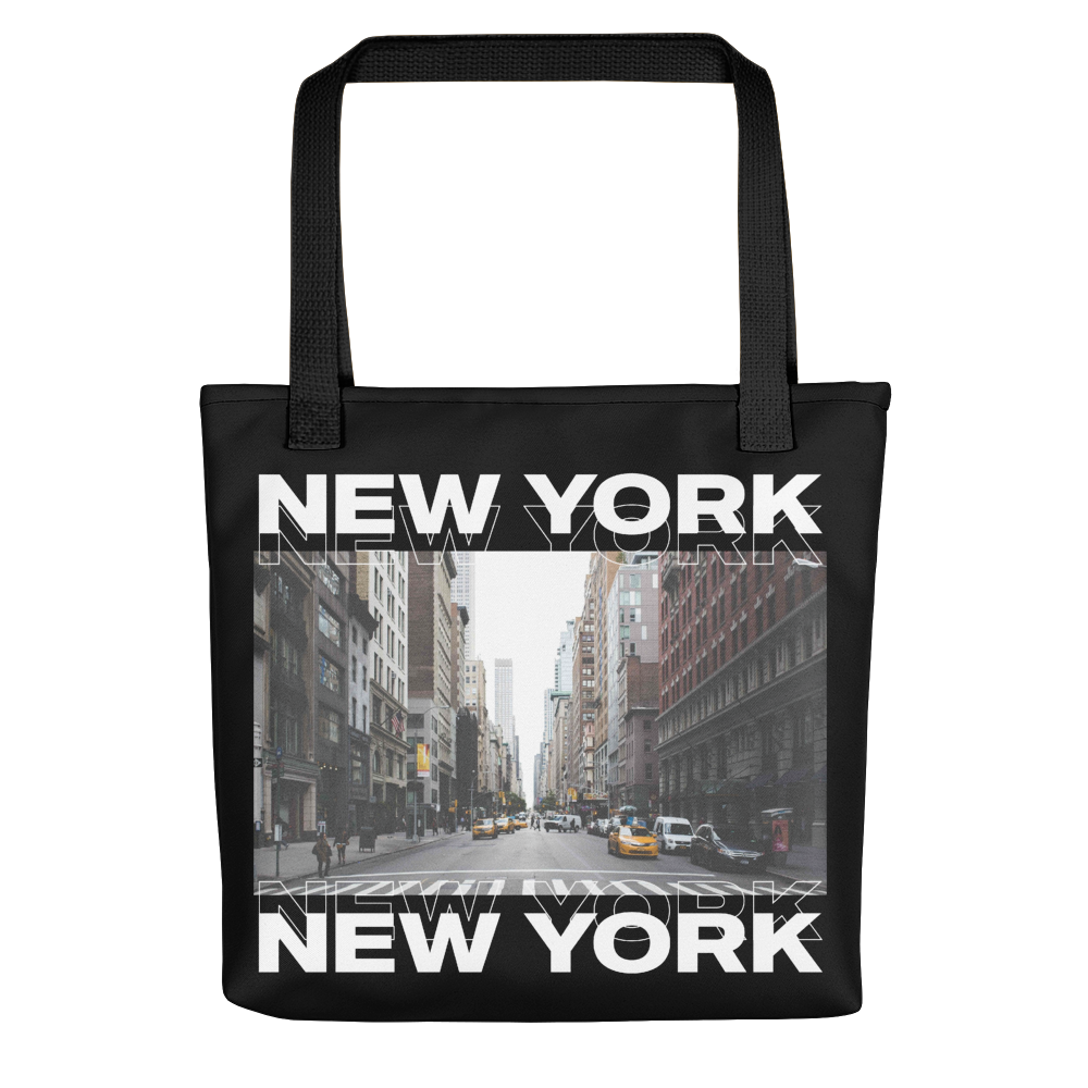 Default Title New York Black Tote bag by Design Express