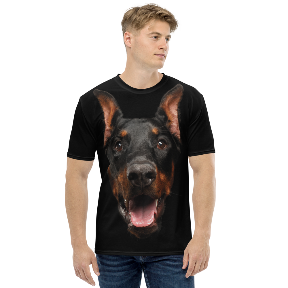 XS Doberman Men's T-shirt by Design Express