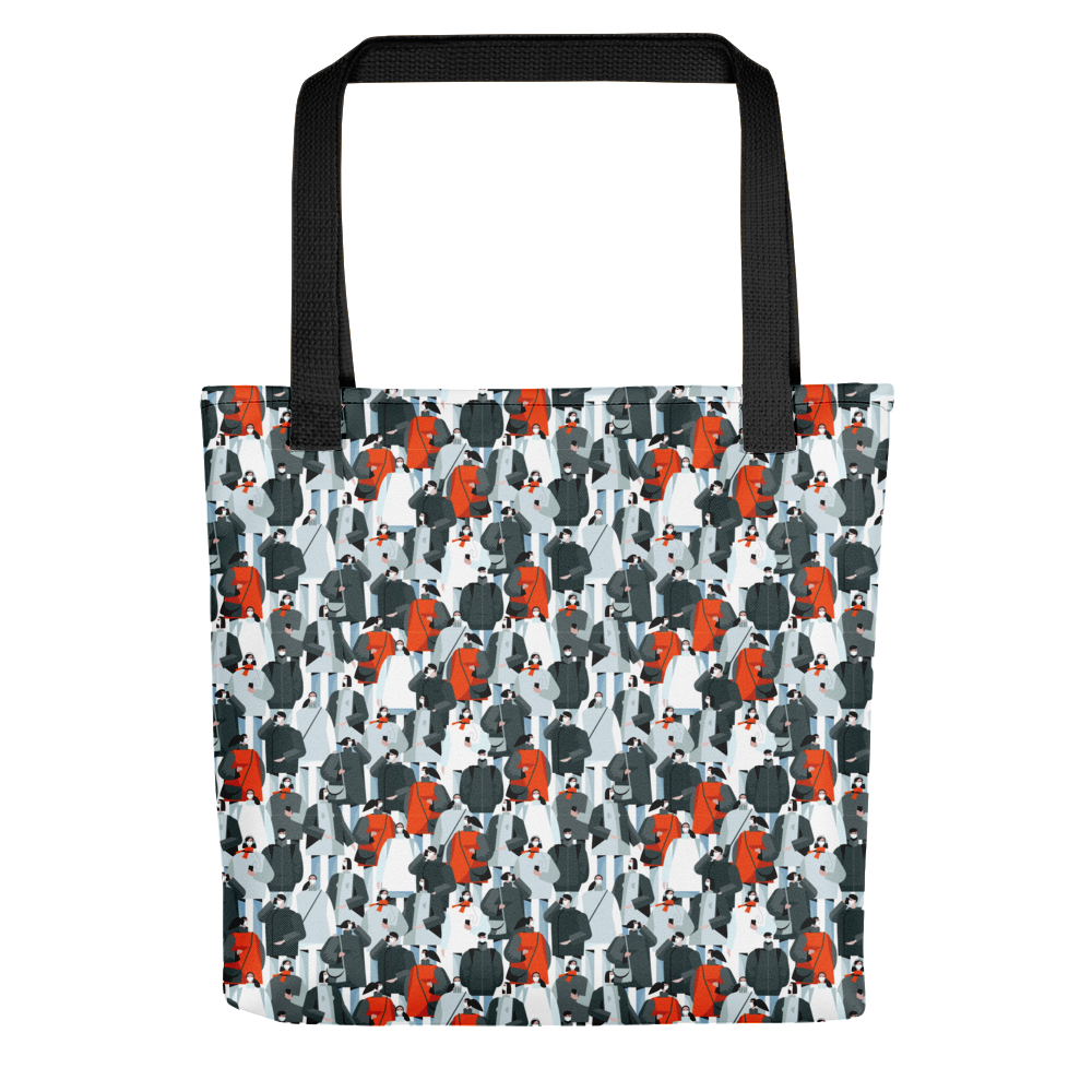 Default Title Mask Society Illustration Tote bag by Design Express