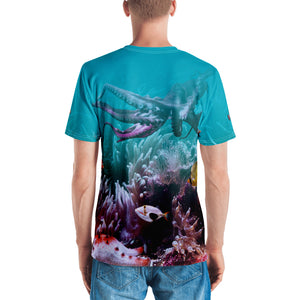 Sea World "All Over Animal" Men's T-shirt All Over T-Shirts by Design Express