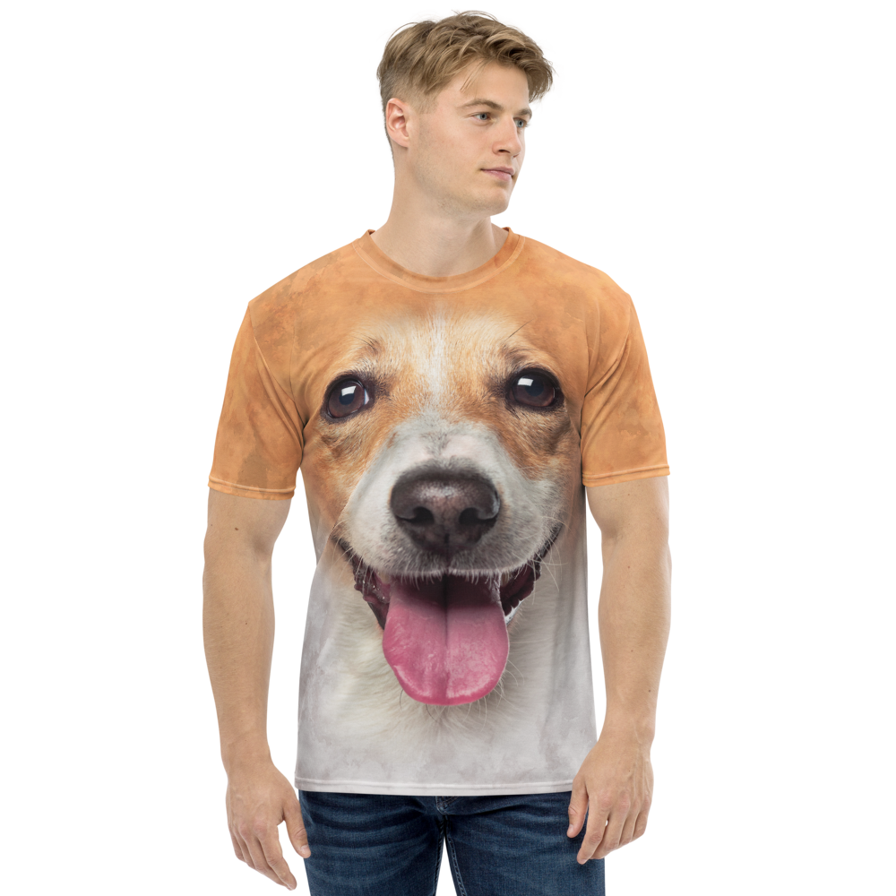 XS Jack Russel Dog Men's T-shirt by Design Express