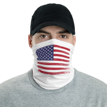 Default Title Distressed USA Flag Neck Gaiter Masks by Design Express