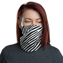 Default Title Zebra Print Neck Gaiter Masks by Design Express