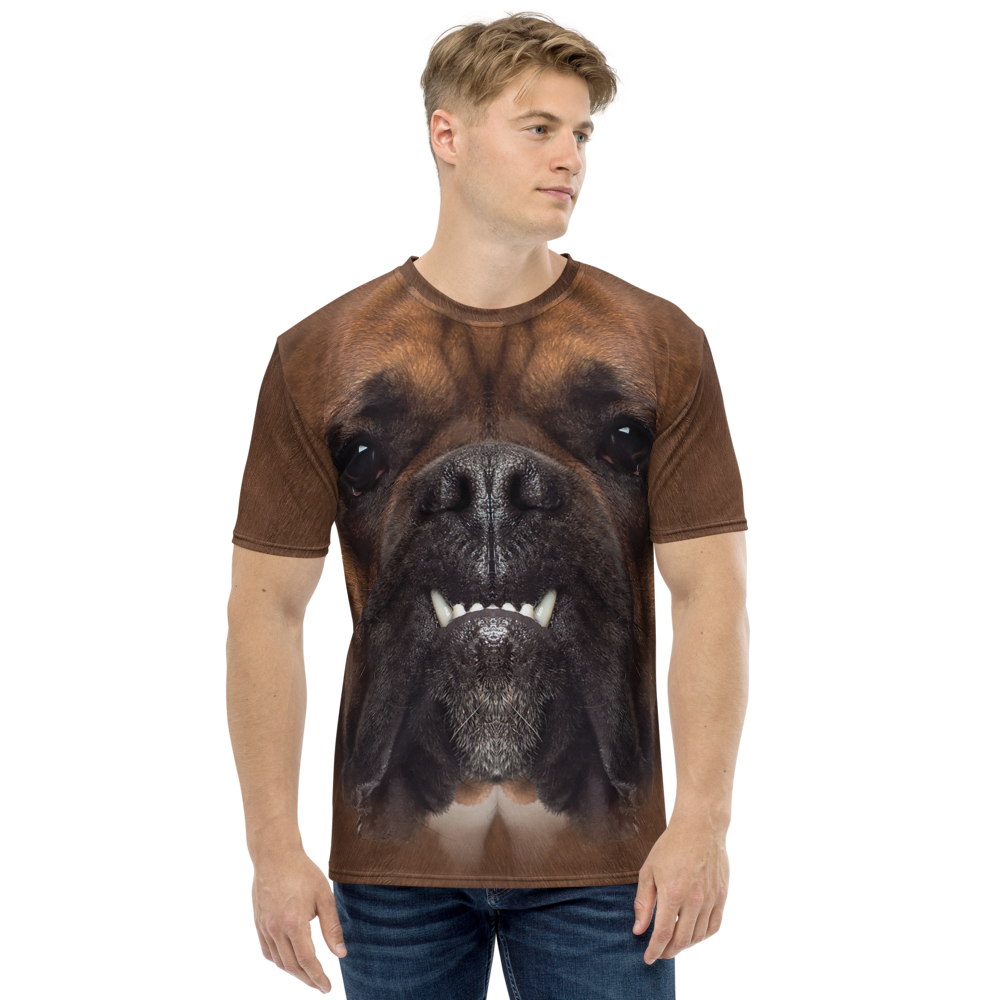 XS Boxer Dog Men's T-shirt by Design Express