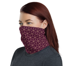 Diamond Wine Pattern Neck Gaiter Masks by Design Express