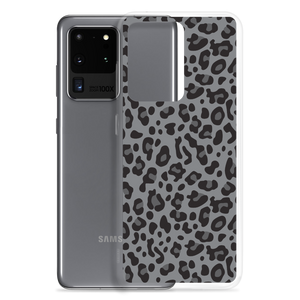 Grey Leopard Print Samsung Case by Design Express