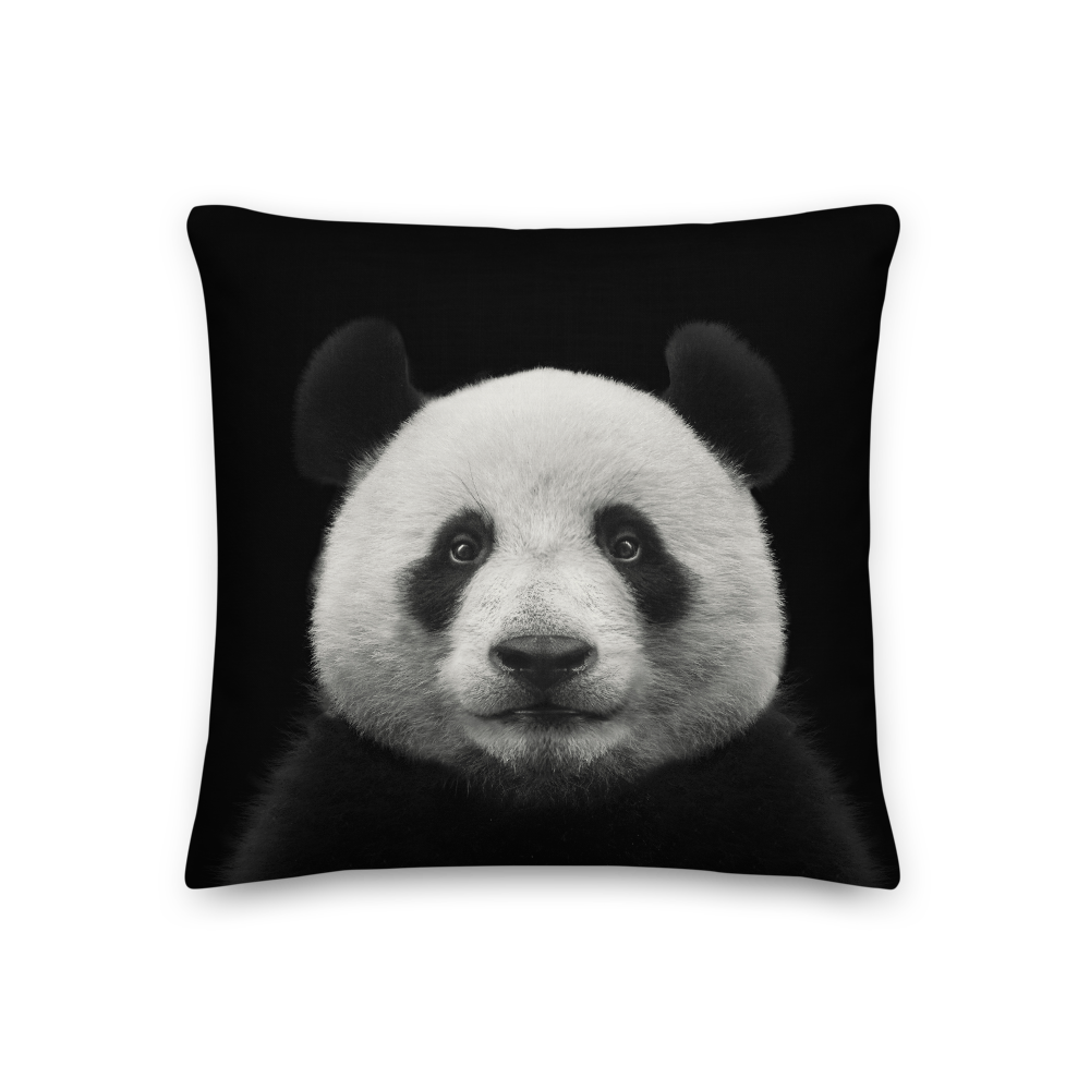 18×18 Panda Square Premium Pillow by Design Express