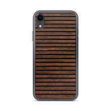 iPhone XR Horizontal Brown Wood iPhone Case by Design Express
