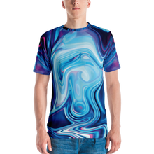 XS Lucid Blue Men's T-shirt by Design Express