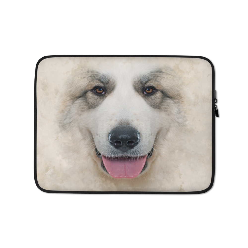 13 in Great Pyrenees Dog Laptop Sleeve by Design Express