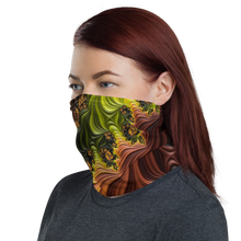 Colourful Fractals Neck Gaiter Masks by Design Express