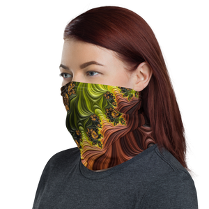 Colourful Fractals Neck Gaiter Masks by Design Express