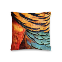 Golden Pheasant Square Premium Pillow by Design Express