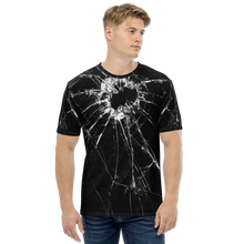 XS Broken Glass Men's T-shirt by Design Express