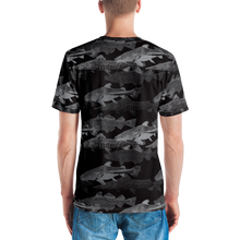 Grey Black Catfish Men's T-shirt by Design Express