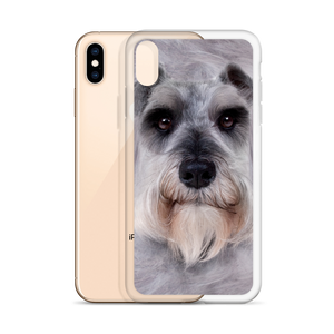 Schnauzer Dog iPhone Case by Design Express