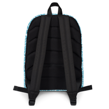 Teal Leopard Print Backpack by Design Express